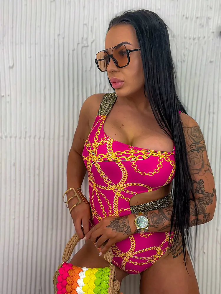 Mintás fashion furdoruha+ - next