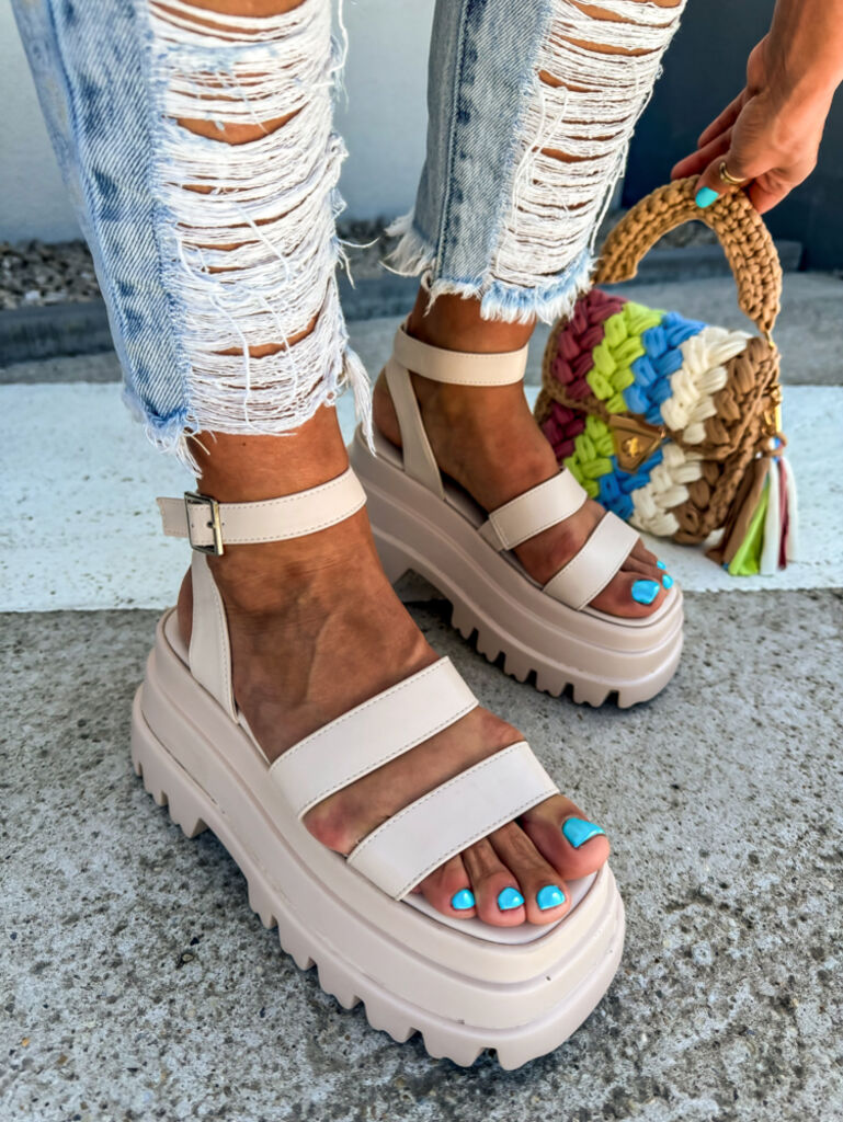 Platformos szandál TAMIA - next