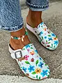 Mintás egészségügyi papucs GARDEN