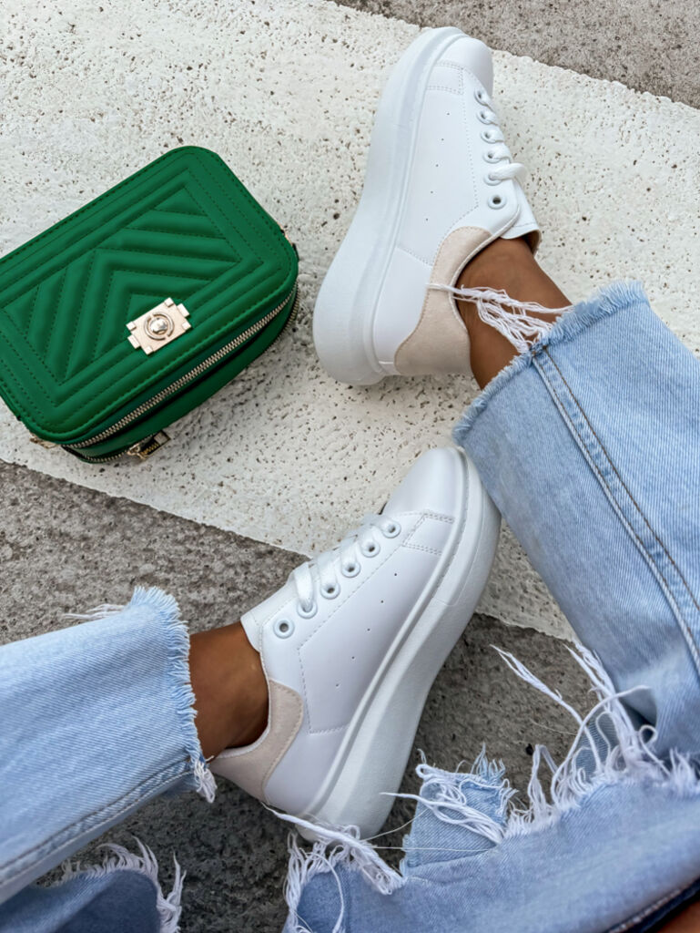 Platformos női sportcipő CORINNA - next