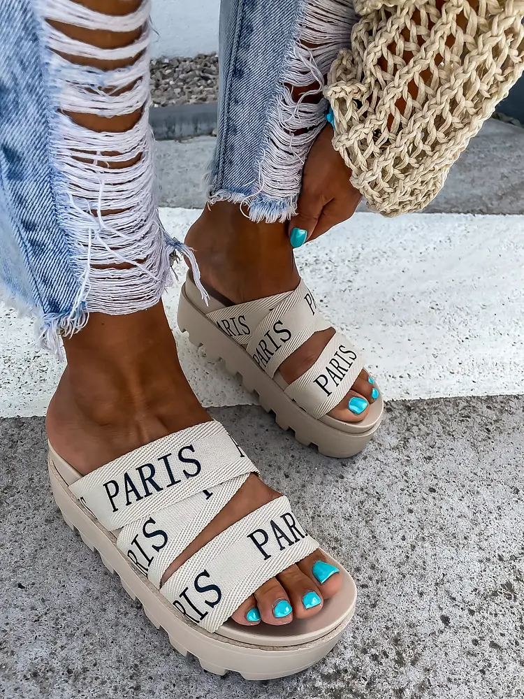 Platformos papucs PARIS - next