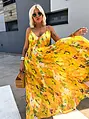 Sárga maxi ruha FIORENTINA
