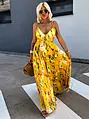 Sárga maxi ruha FIORENTINA
