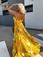 Sárga maxi ruha FIORENTINA
