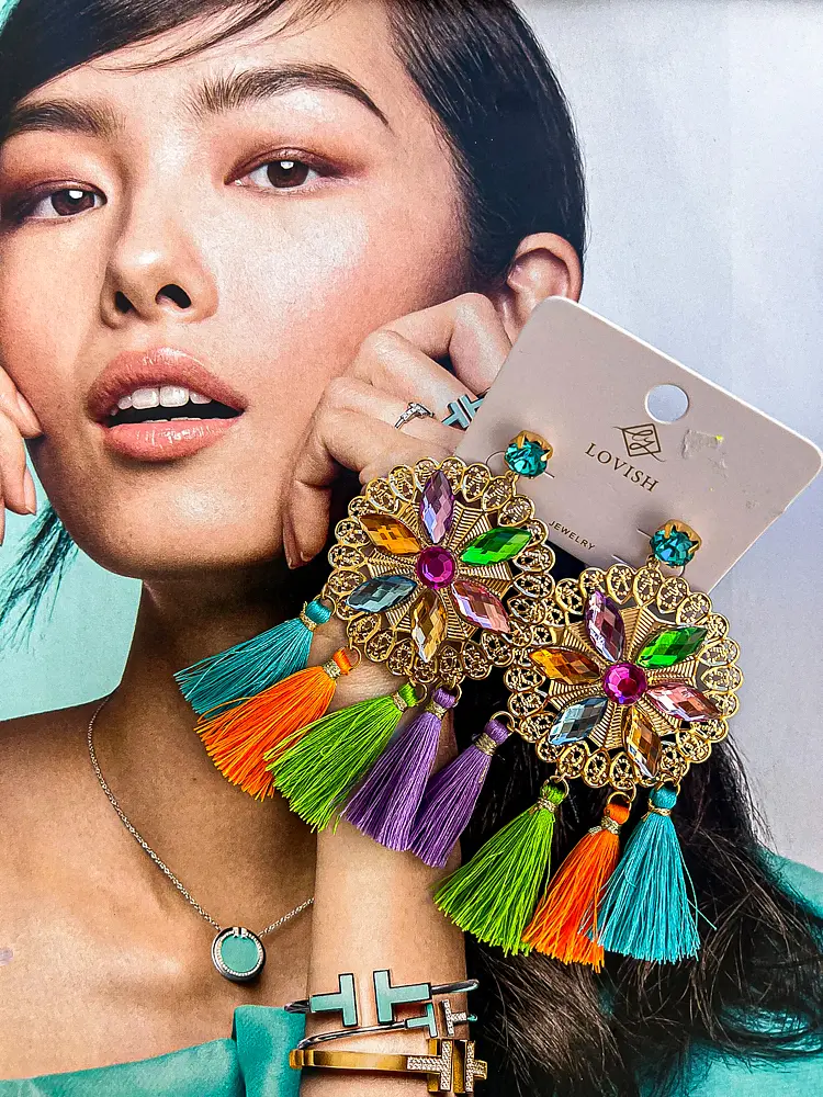 Színes fülbevaló - next