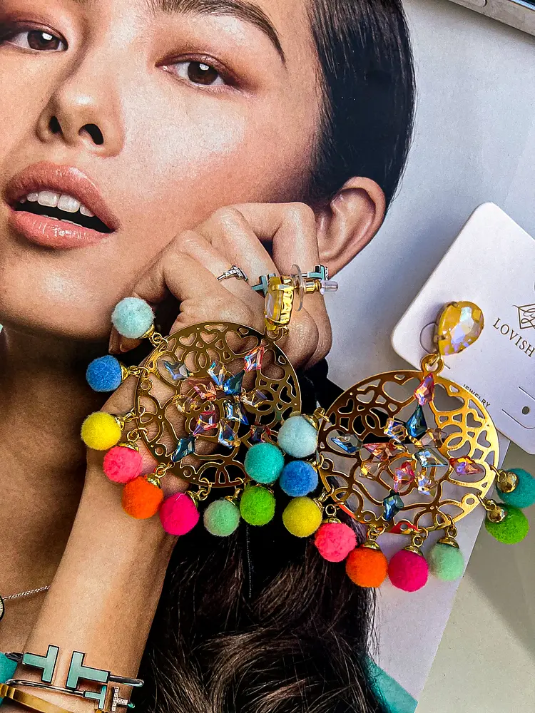 Színes fülbevaló - next