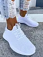 Fehér belebújós sportcipő NELLY