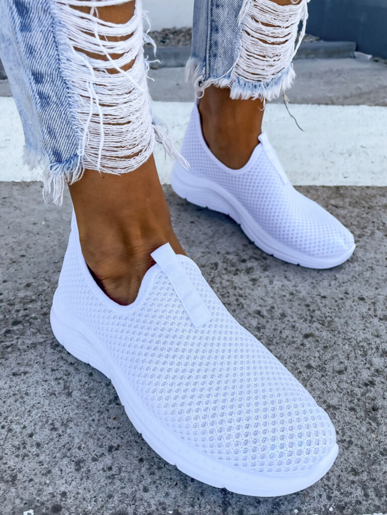 Fehér belebújós cipő NEJA - next