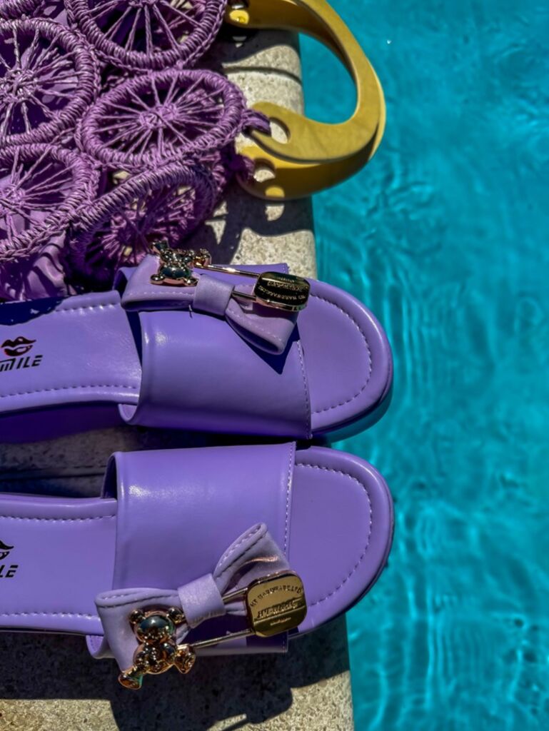 Lila platformos papucs LILIAN - next