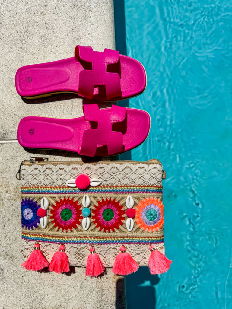 Hímzett női táska ELSA - next