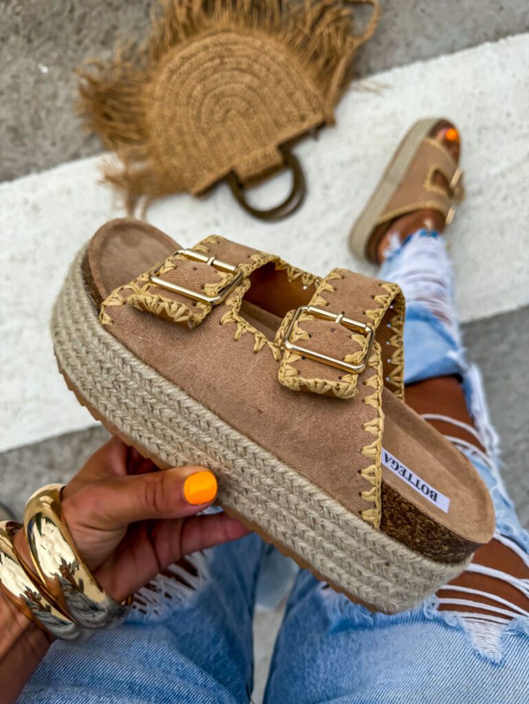 Platformos papucs ENIKA - next