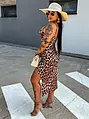 Hosszú leopárdmintás ruha YAMILA