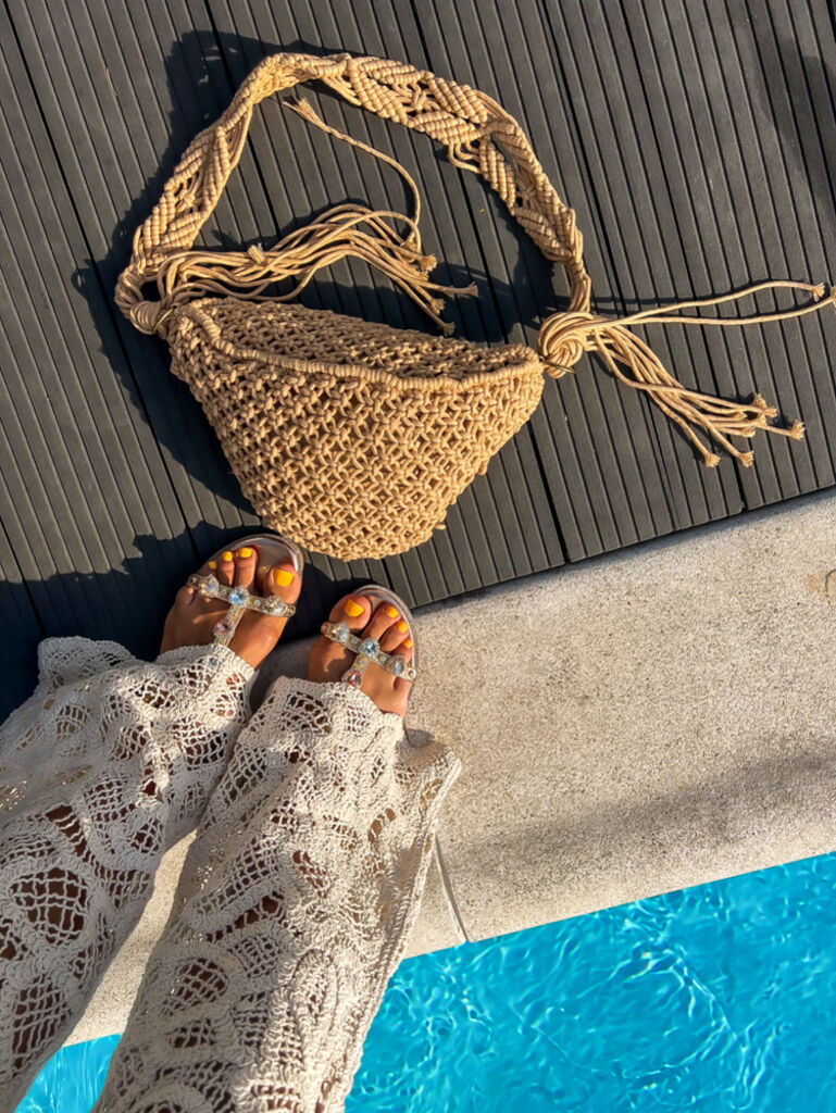 Horgolt táska VALENTA