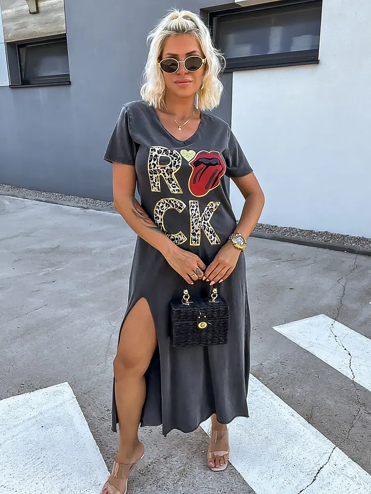 Hosszú sportos ruha ROLL