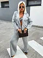 Sportosan elegáns szürke szett TAMARA