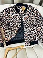 Átmeneti leopárdmintás bomber kabát KIMA