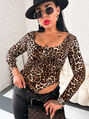 Leopárdmintás body MALIRA