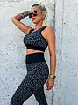 Leopárdmintás fitness szett SAVANNAH