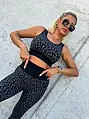 Leopárdmintás fitness szett SAVANNAH