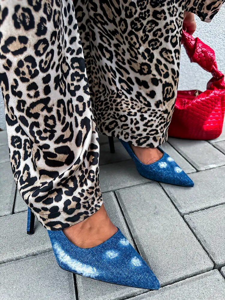 Elegáns farmer magassarkú EUDORA - next