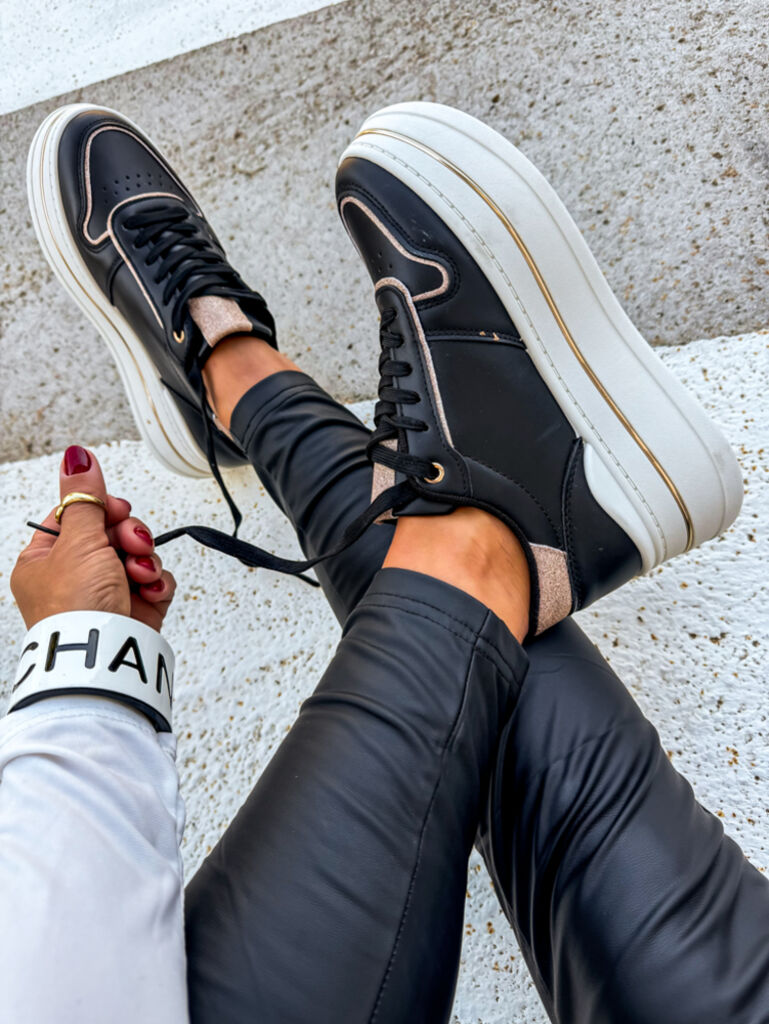 Platformos női sportcipő PAMALLA - next