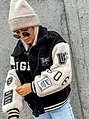 College stílusú teddy bomber dzseki ILIANA