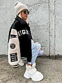 College stílusú teddy bomber dzseki ILIANA