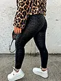 Bélelt leopárdmintás leggings 