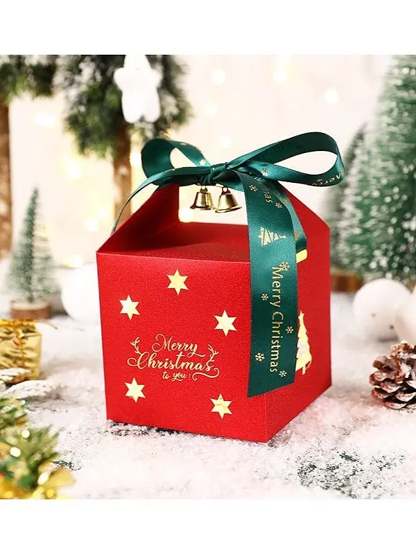 Piros díszdoboz masnival - next