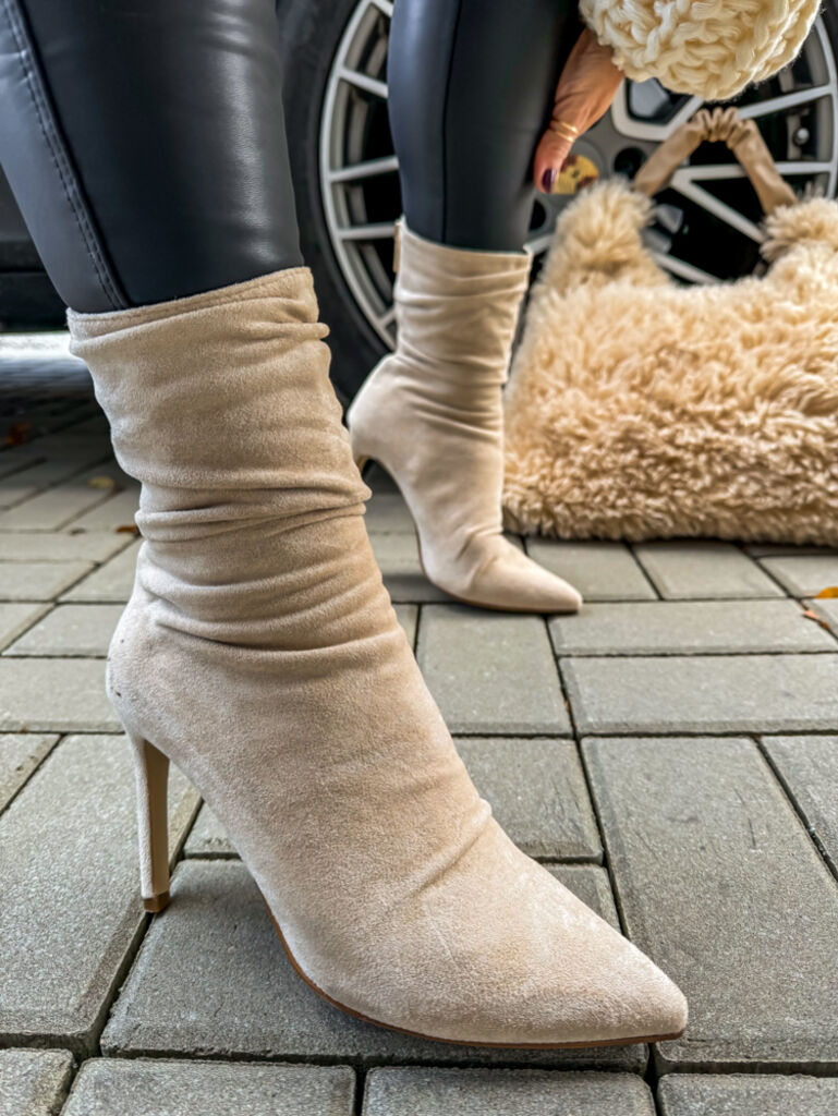 Velúr bokacsizma VICENZA