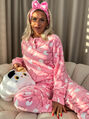 Női plüss pizsama RIBBON