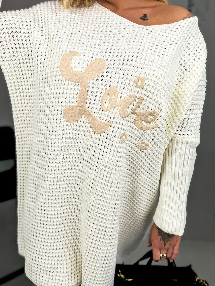 Oversized pulóver ruha KORYNA - next