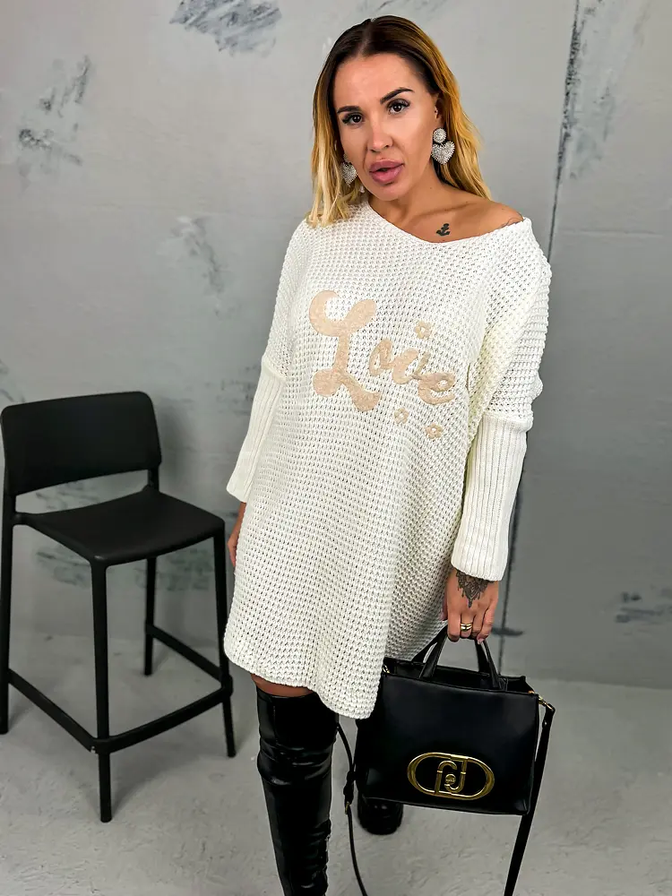 Oversized pulóver ruha KORYNA