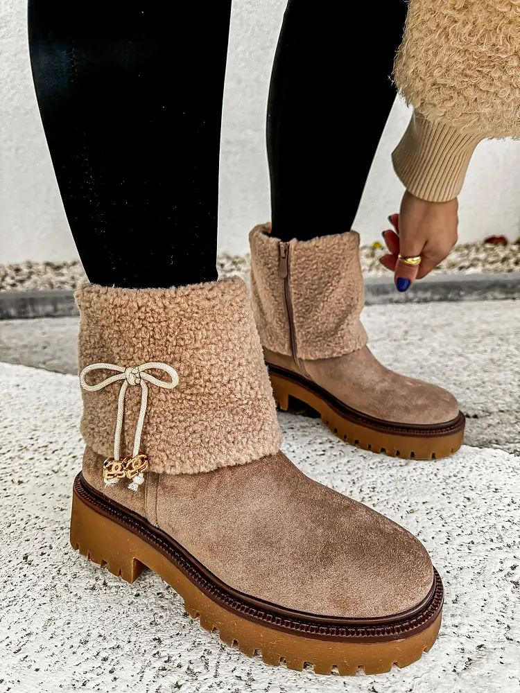 Elegáns bokacsizma HANIA - next