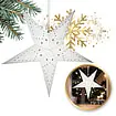 Nagy karácsonyi papírcsillag 3D - 45 cm