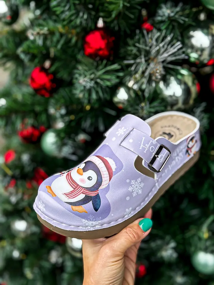 Mintás egészségügyi papucs PINGUINE - next