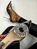 Kövekkel díszített áttetsző szandál NAGOYA