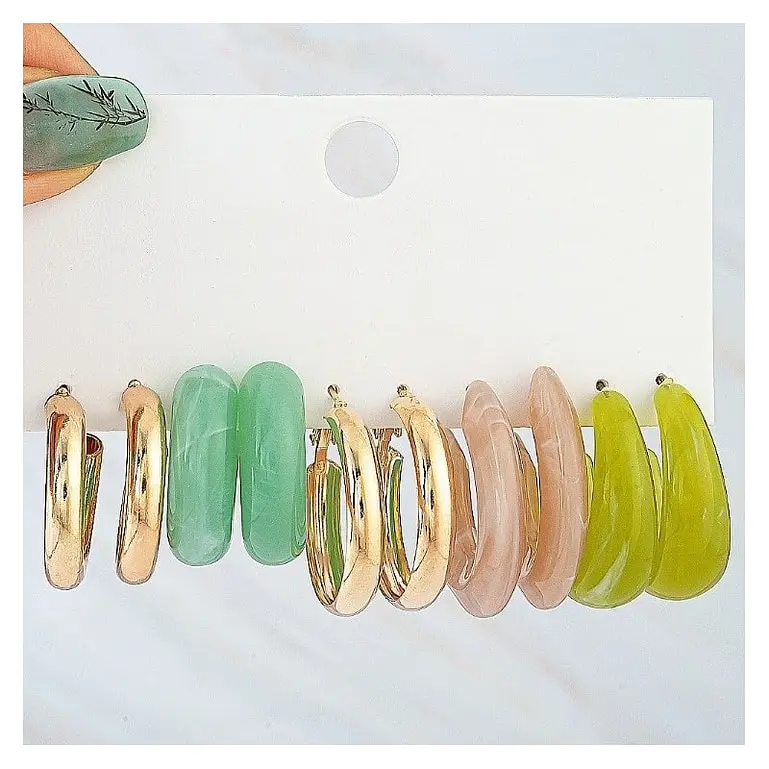 Fülbevaló szett - 5 pár - next