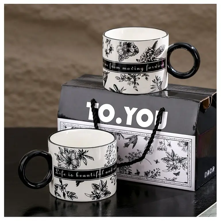 2 darabos bögrekészlet díszdobozban - 310ml - next