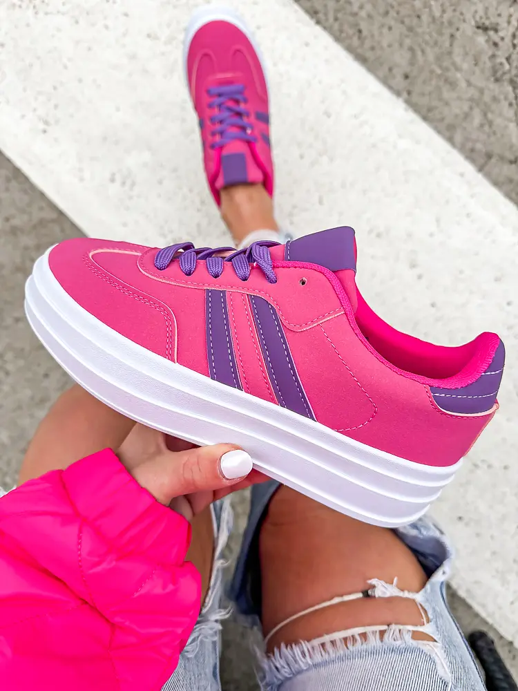 Fukszia platformos sportcipő ARUNI - next