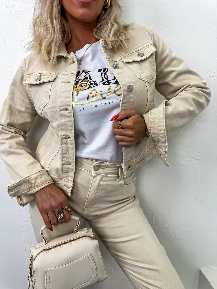 Női farmerdzseki KAROLINA