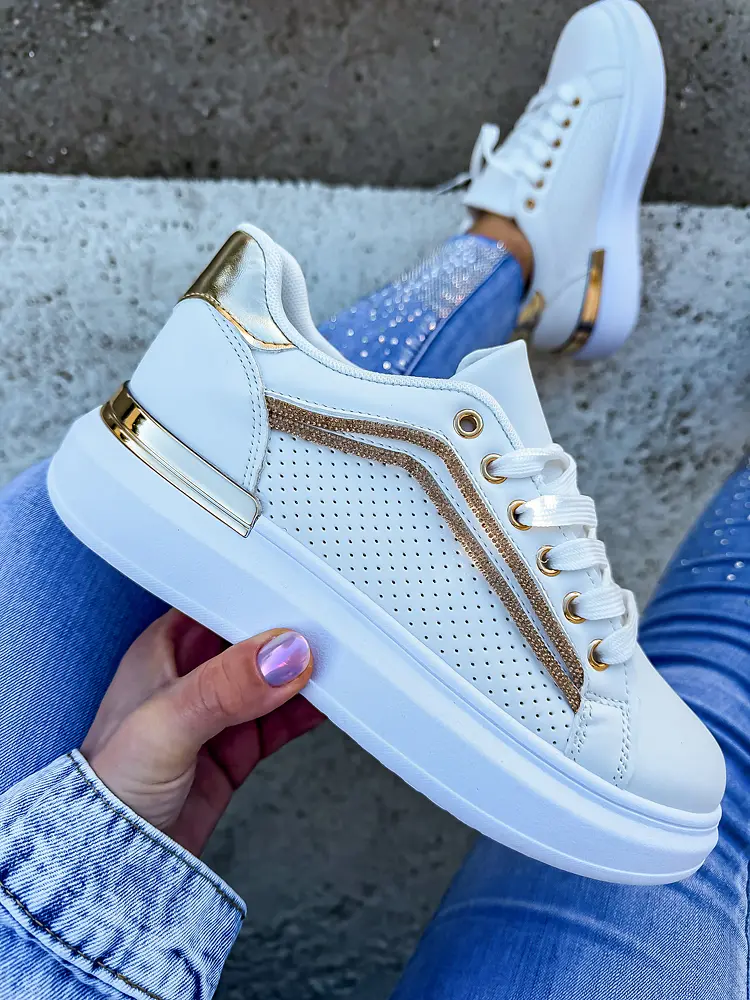 Fehér női sportcipő ZAHARA