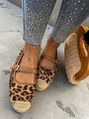 Leopárdmintás espadrille szandál MAPIYA