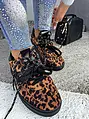 Leopárdmintás női sportcipő MELBA