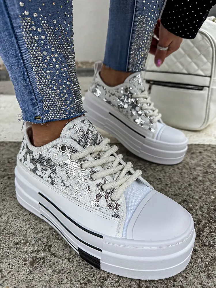 Flitteres női sportcipő HEIDI