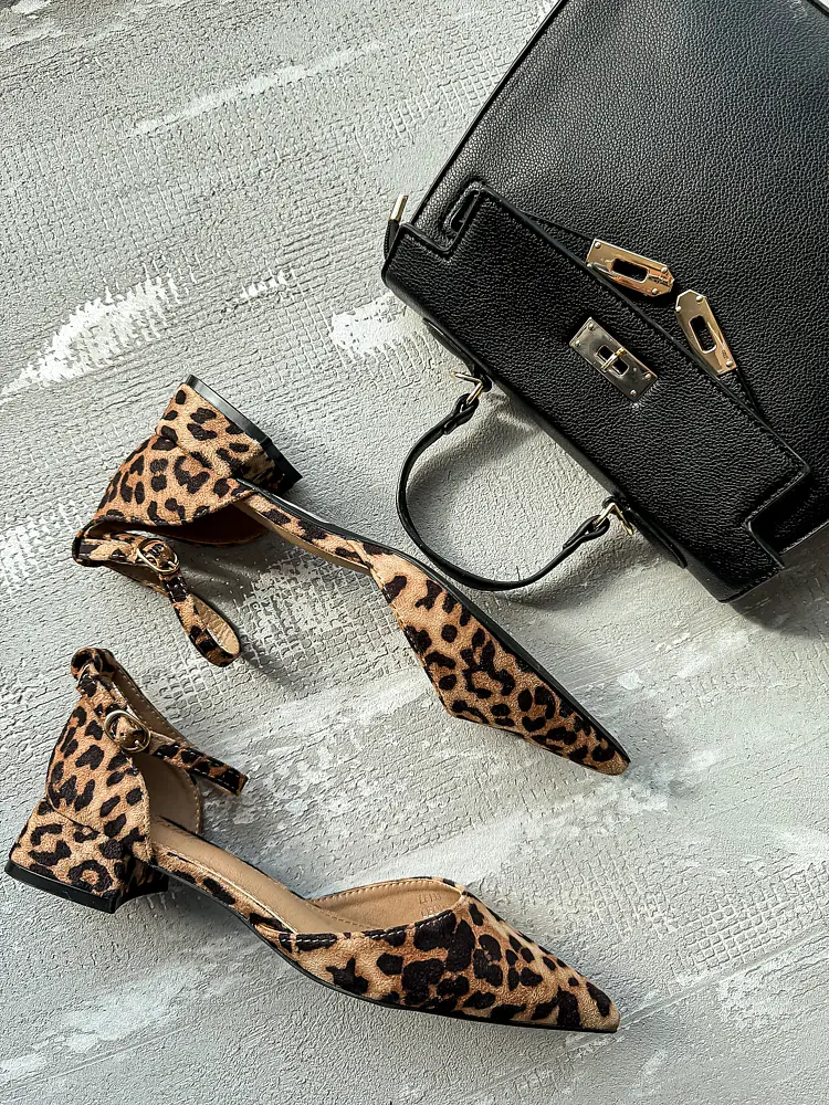 Leopárdmintás szandál MILUNA