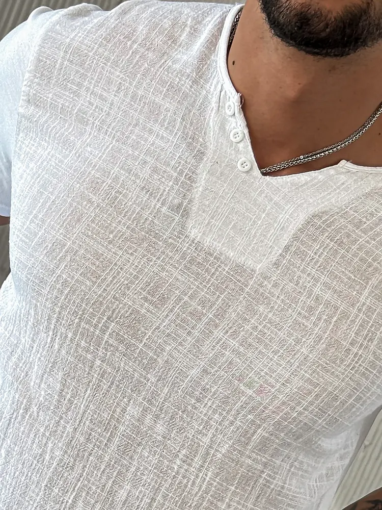 Fehér férfi póló - next