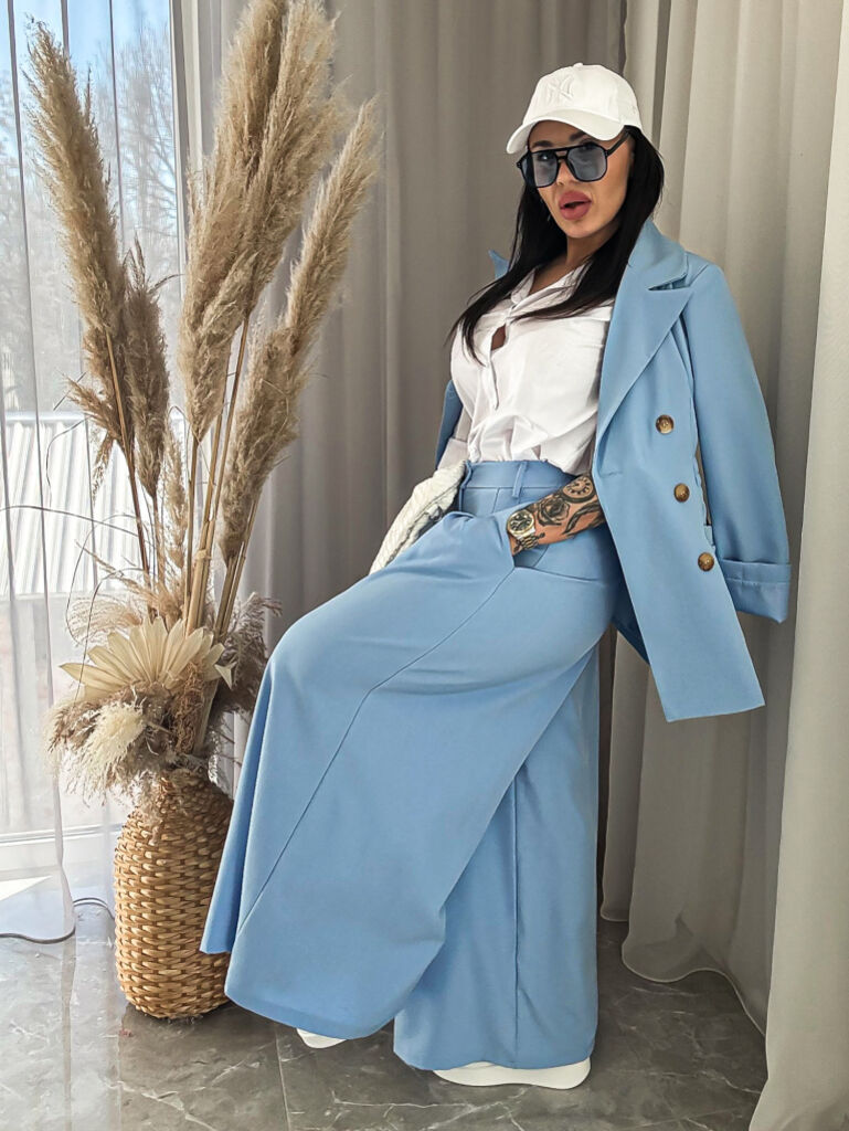 Elegáns wide-leg nadrág NELMA - next