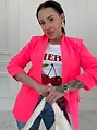 Neon pink női zakó LILLA