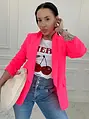 Neon pink női zakó LILLA